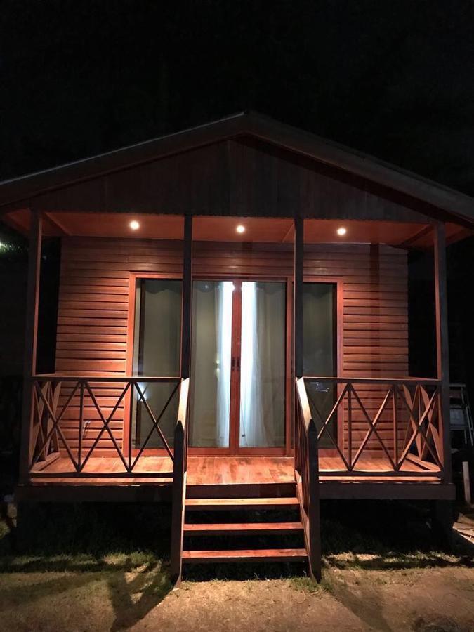 Blue Bird Hotel Bacalar Bagian luar foto